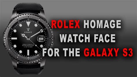 rolex watch faces gear 3|samsung gear s3 custom Rolex.